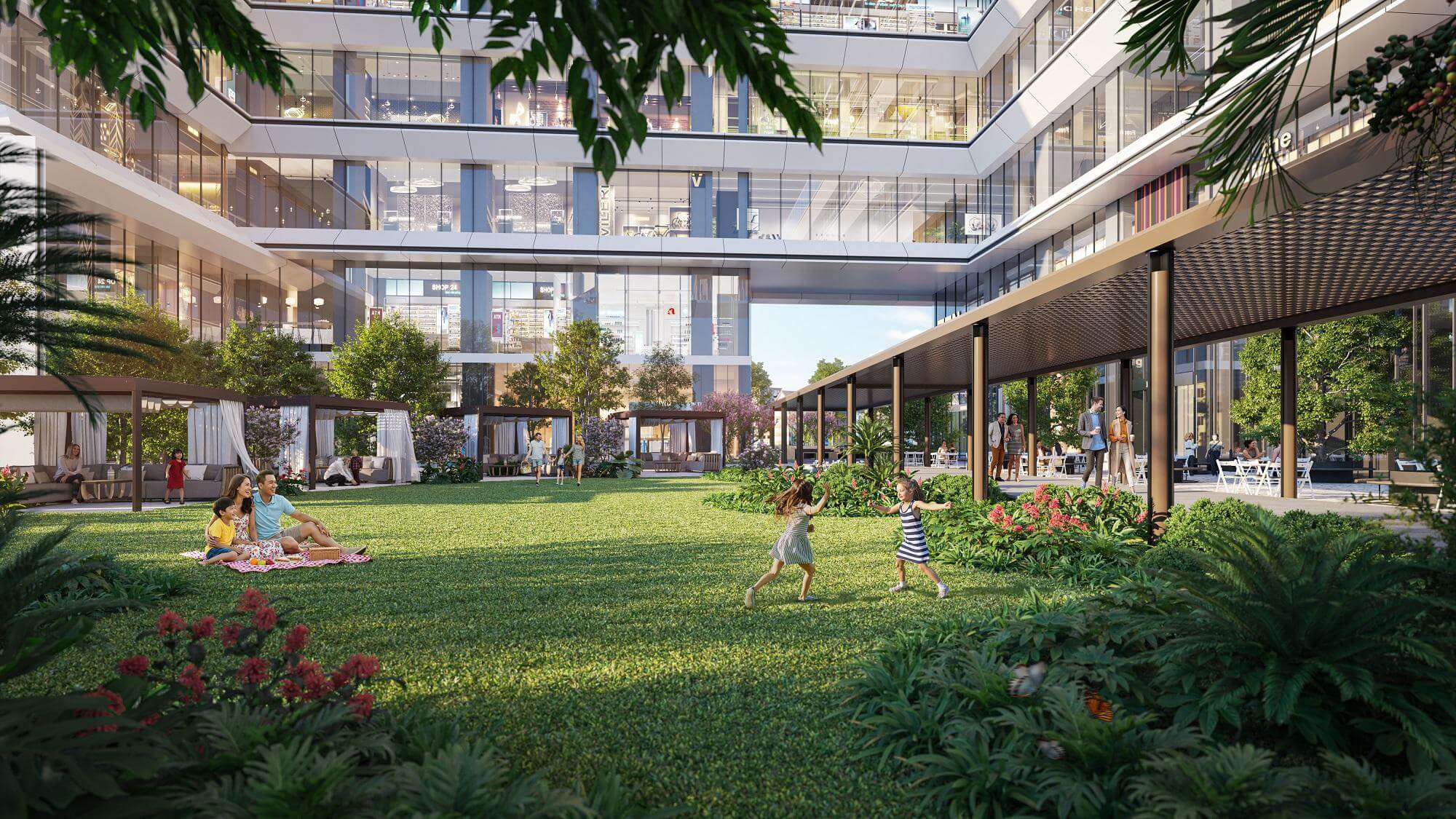 tiện ích dự án chung cư Central Lakeside