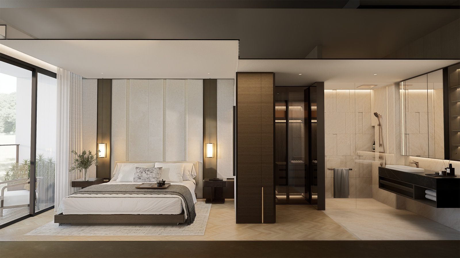 Căn hộ 3 phòng ngủ Central Lakeside Trung Văn