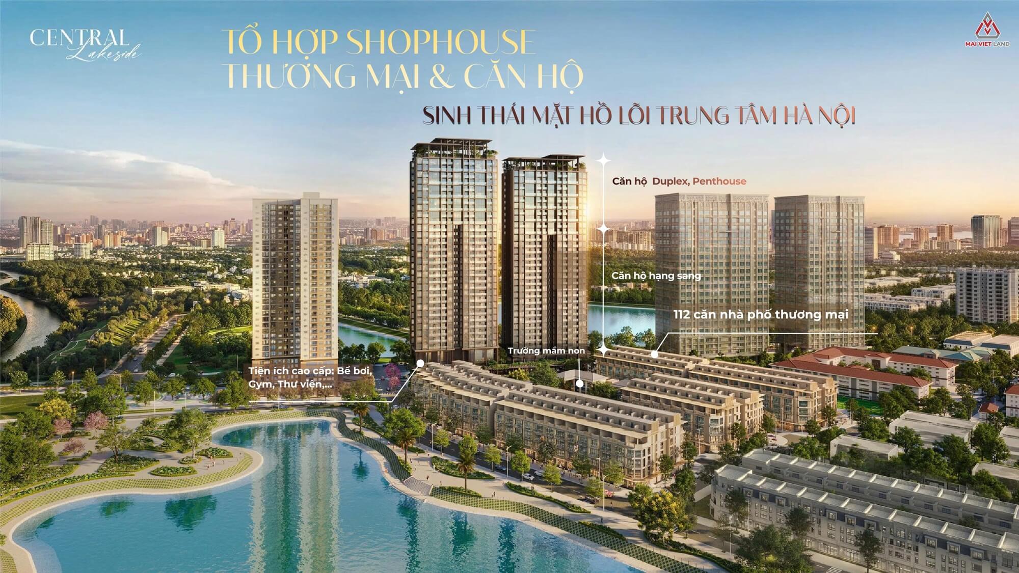 dự án central lakeside trung văn tố hữu