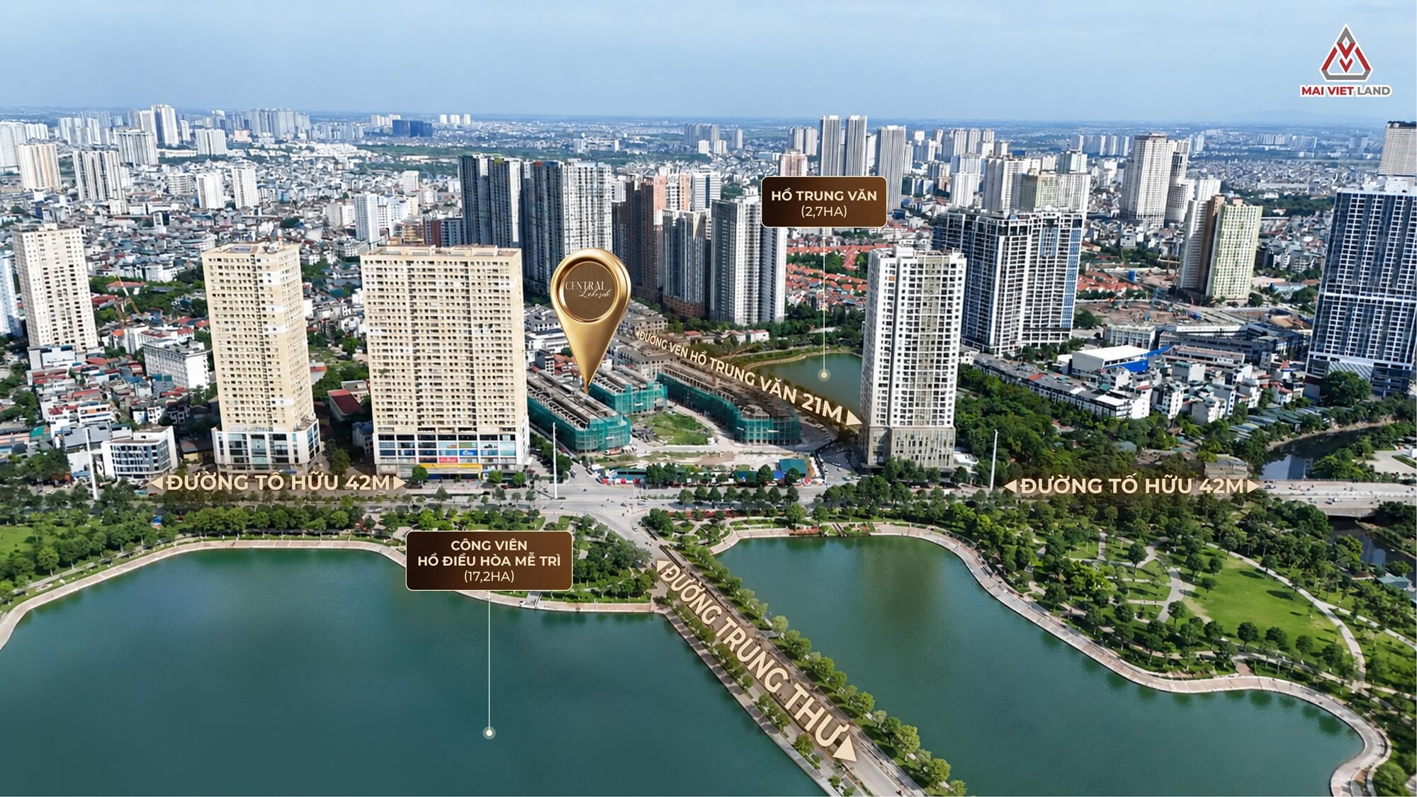tiến độ dự án central lakeside trung văn tháng 6/2026