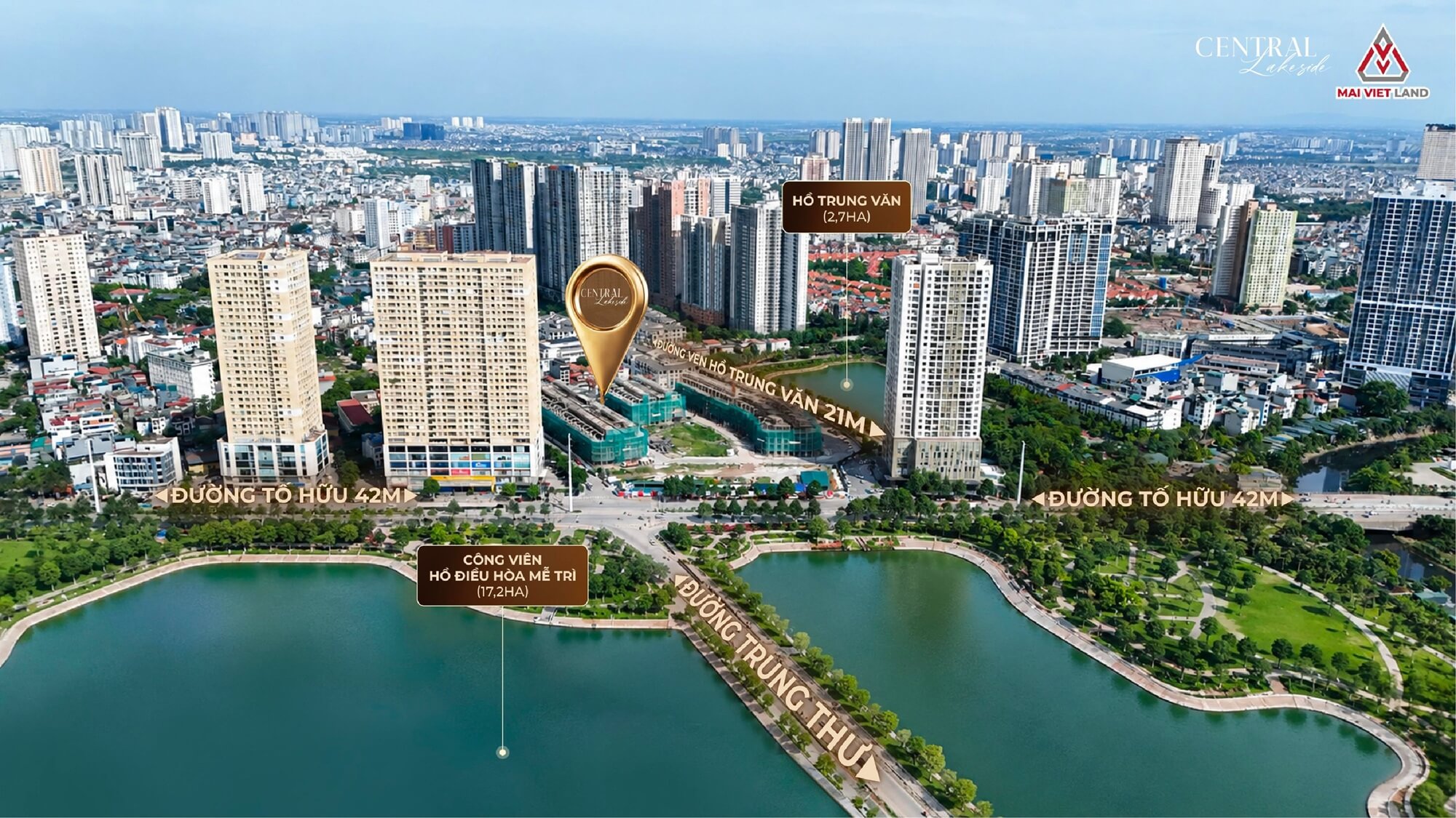 tiến độ xây dựng dự án central lakeside trung văn tố hữu