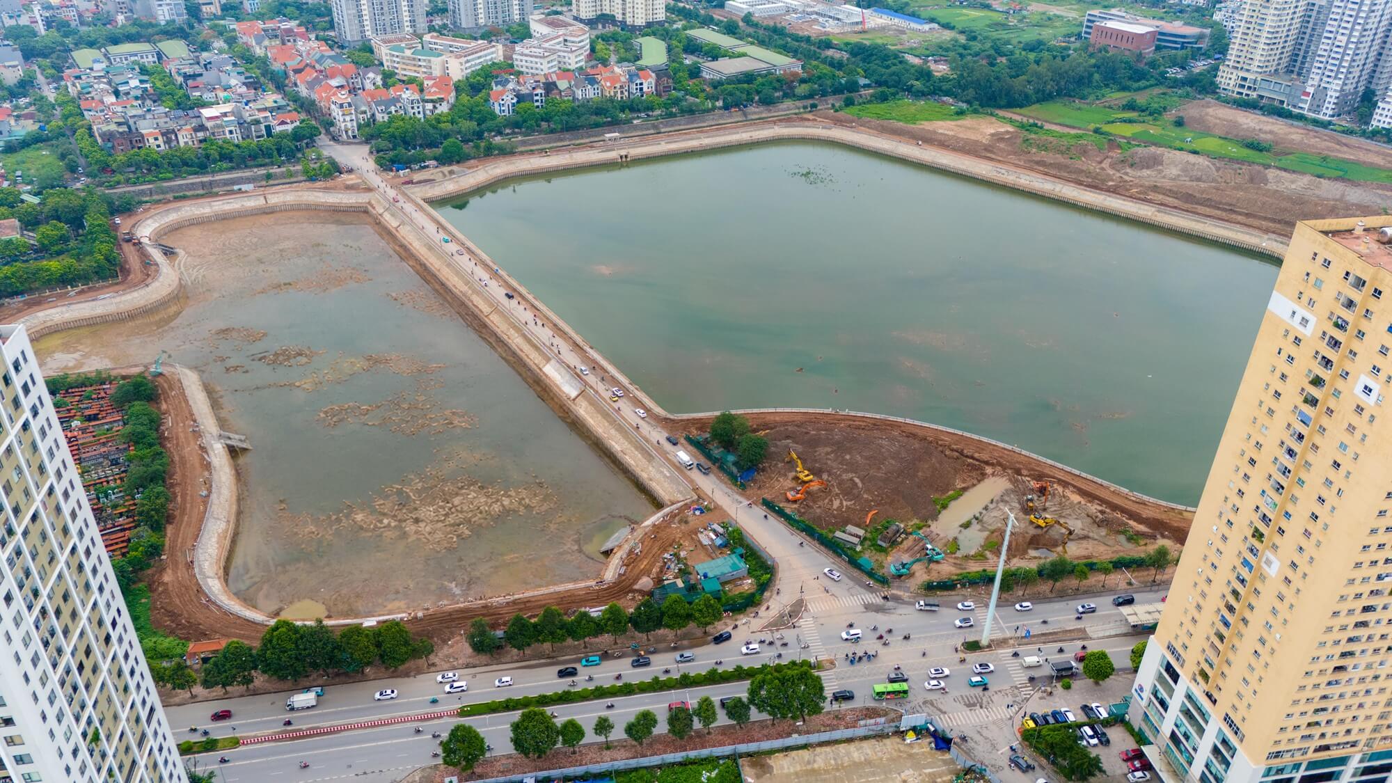tiến độ dự án central lakeside trung văn tháng 7/2026